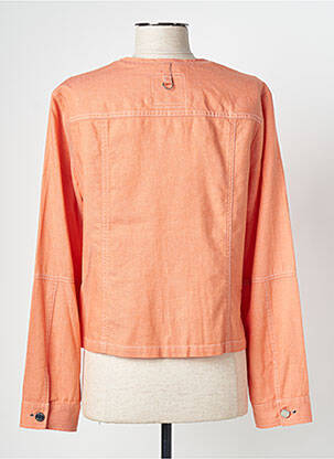 Veste casual col rond orange DIANE LAURY femme