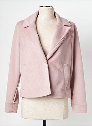 Blazer poches rose SIGNE NATURE femme