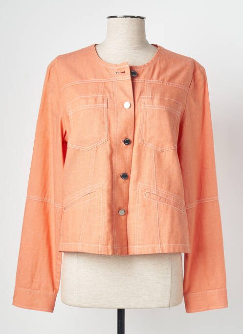 Veste casual orange DIANE LAURY pour femme
