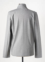 Gilet manches longues gris LION OF PORCHES pour homme seconde vue