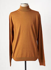 Pull col roulé marron LA SQUADRA pour homme seconde vue