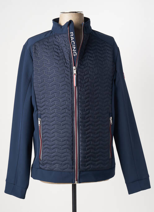 Blouson bleu DELAHAYE pour homme