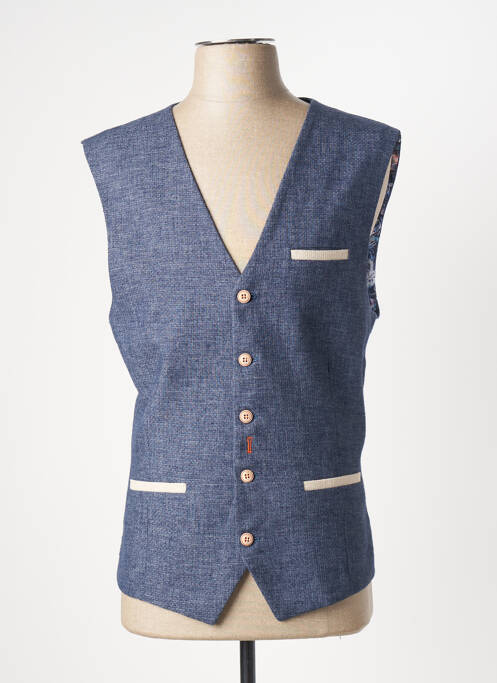 Gilet sans manche bleu A FISH NAMED FRED pour homme