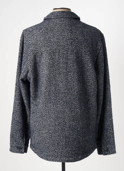 Manteau court gris DELAHAYE pour homme