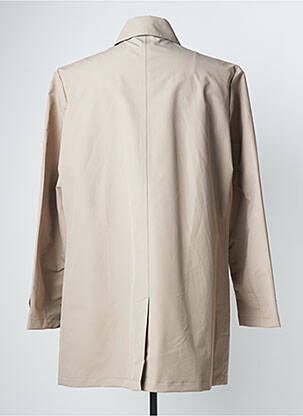 Imperméable coupe droite sans capuche beige LION OF PORCHES homme