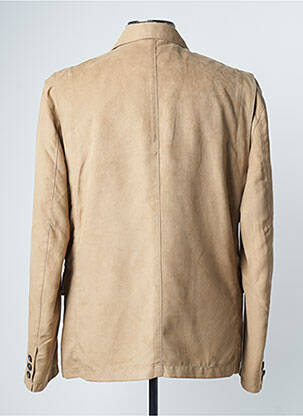 Blouson finition intérieure doublure imprimée beige HAFNIUM homme