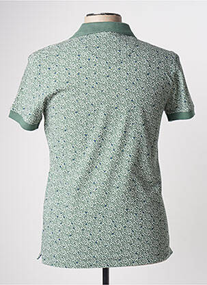 Polo coupe cintrée manches courtes vert LION OF PORCHES homme