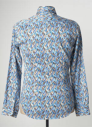 Chemise manches longues manches longues bleu DARIO BELTRAN homme