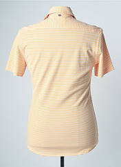 Chemise manches courtes orange LION OF PORCHES pour homme seconde vue