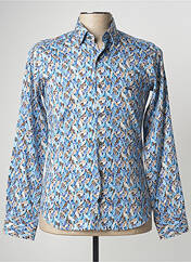 Chemise manches longues bleu DARIO BELTRAN pour homme seconde vue