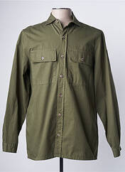 Chemise manches longues vert LION OF PORCHES pour homme seconde vue