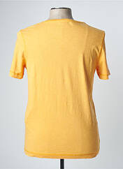 T-shirt jaune CAMEL ACTIVE pour homme seconde vue