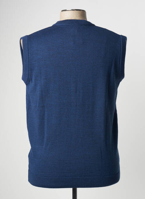 Gilet sans manche bleu LOUIS VICTOR pour homme