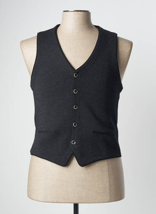 Gilet sans manche noir LOUIS VICTOR pour homme