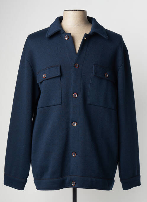 Veste casual bleu RHODAMEL pour homme