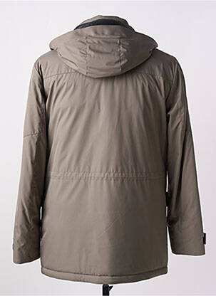 Doudoune manches longues a capuche gris HAFNIUM homme