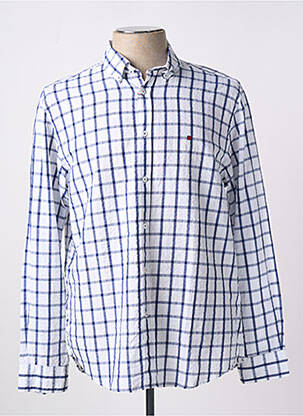Chemise manches longues manches longues blanc LION OF PORCHES homme