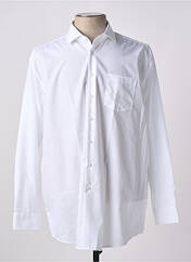 Chemise manches longues blanc SEIDEN STICKER pour homme seconde vue