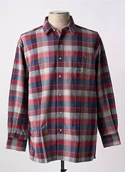 Chemise manches longues bleu GIVERDY pour homme seconde vue