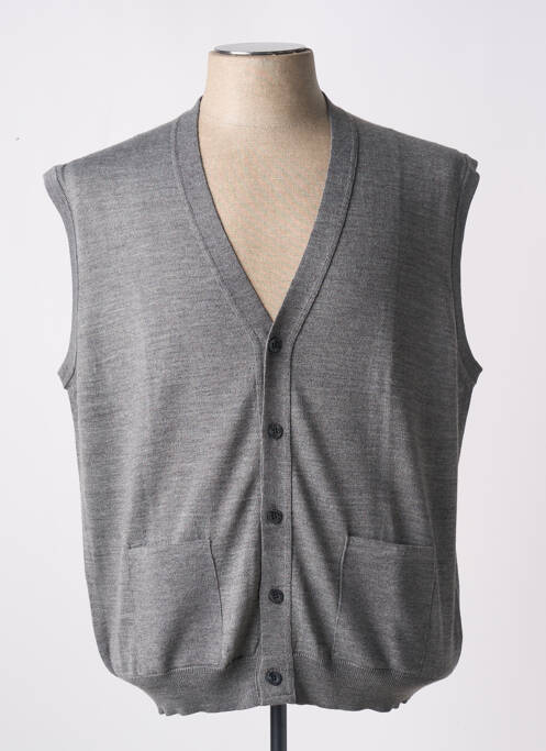 Gilet sans manche gris BERAC pour homme