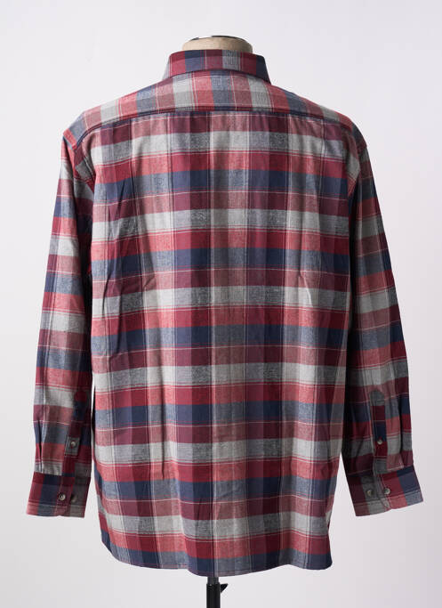 Chemise manches longues bleu GIVERDY pour homme