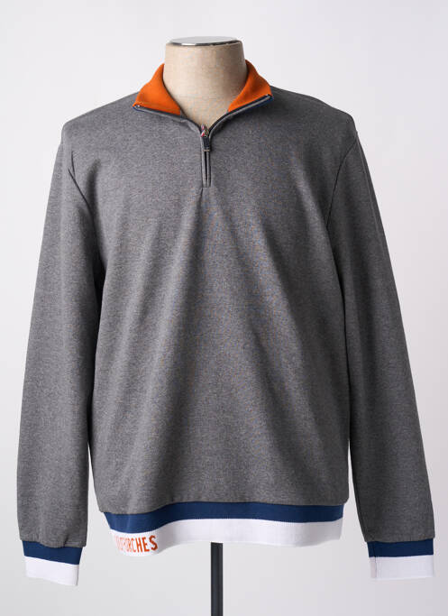 Sweat-shirt gris LION OF PORCHES pour homme