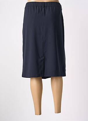 Jupe mi-longue stretch bleu DIANE LAURY femme