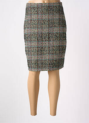 Jupe mi-longue taille normale noir SIGNE NATURE femme