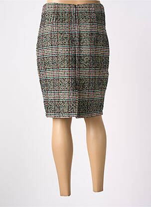 Jupe mi-longue taille normale noir SIGNE NATURE femme