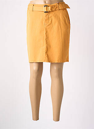 Jupe courte poches orange KANOPE femme