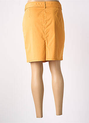 Jupe courte poches orange KANOPE femme