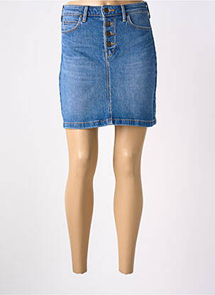 Jupe courte poches bleu LEE femme