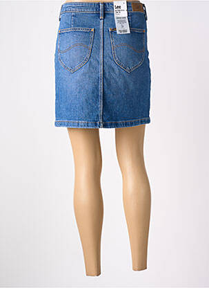 Jupe courte poches bleu LEE femme