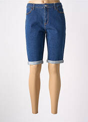 Bermuda bleu KANOPE pour femme seconde vue
