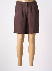 Short marron DIANE LAURY pour femme seconde vue