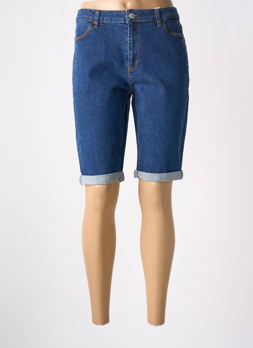 Bermuda bleu KANOPE pour femme
