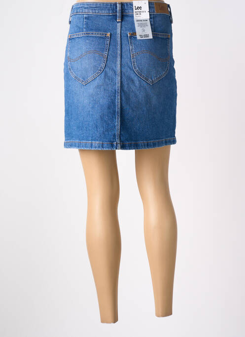 Jupe courte bleu LEE pour femme