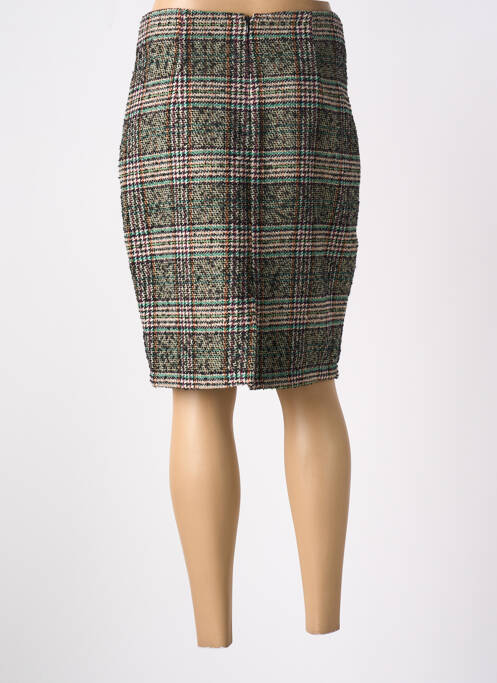 Jupe mi-longue noir SIGNE NATURE pour femme