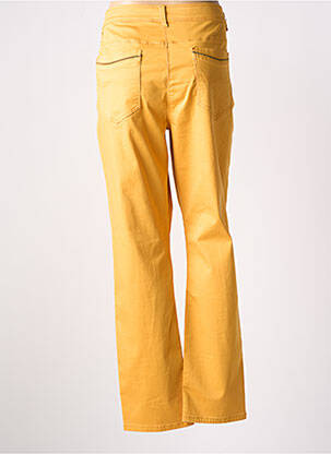Pantalon slim poches jaune DIANE LAURY femme