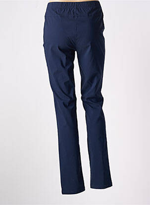 Pantalon slim taille élastique bleu CISO femme
