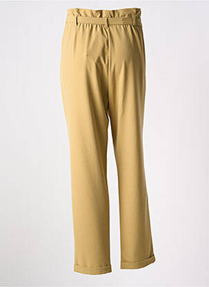 Pantalon slim taille élastique vert MEXX femme