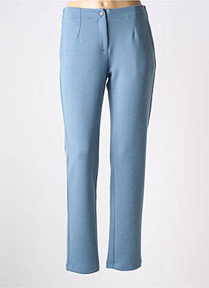 Pantalon slim poches bleu PAZ TORRAS femme