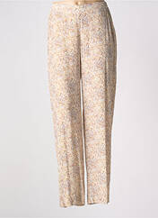 Pantalon droit beige SIGNE NATURE pour femme seconde vue