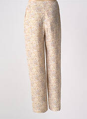 Pantalon droit beige SIGNE NATURE pour femme seconde vue