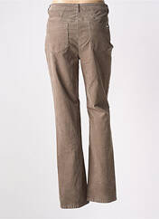 Pantalon slim beige DIANE LAURY pour femme seconde vue