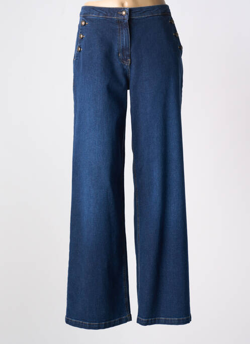 Jean coupe flare bleu SIGNE NATURE pour femme