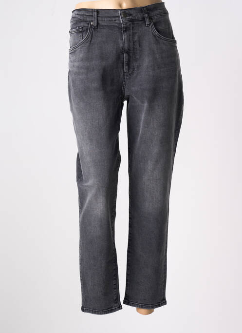 Jeans coupe slim gris CUP OF JOE DENIM pour femme