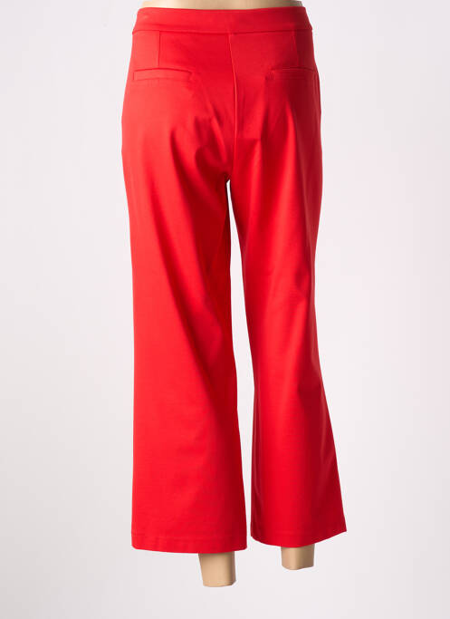 Pantalon 7/8 rouge ANDAM femme