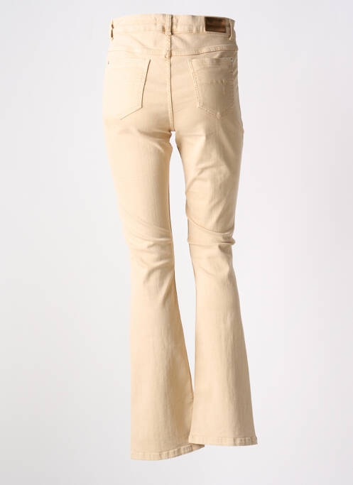 Pantalon droit beige TRAMONTANA pour femme