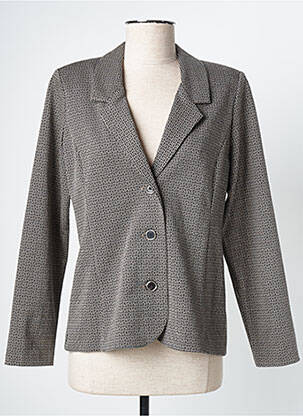 Blazer poches noir GEVANA femme